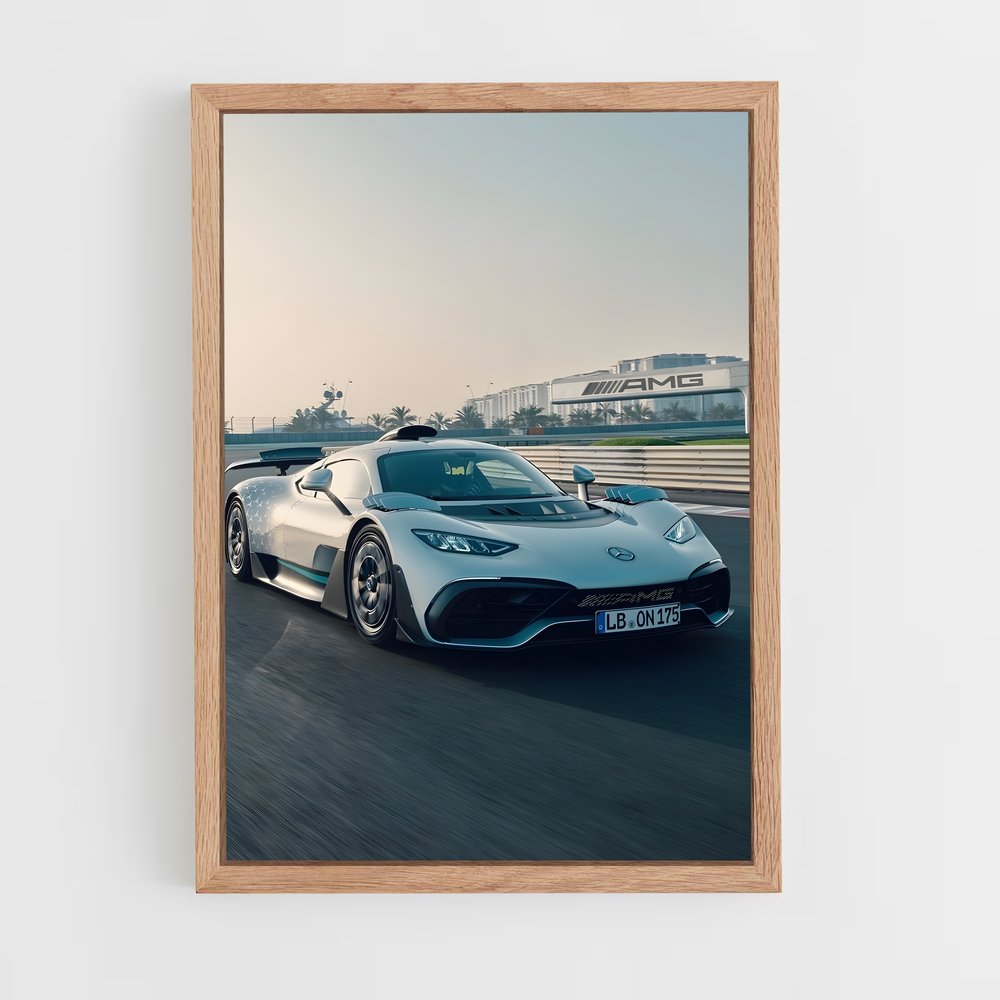 Poster Amg One Éclatant – affiche Mercedes (vue 4)